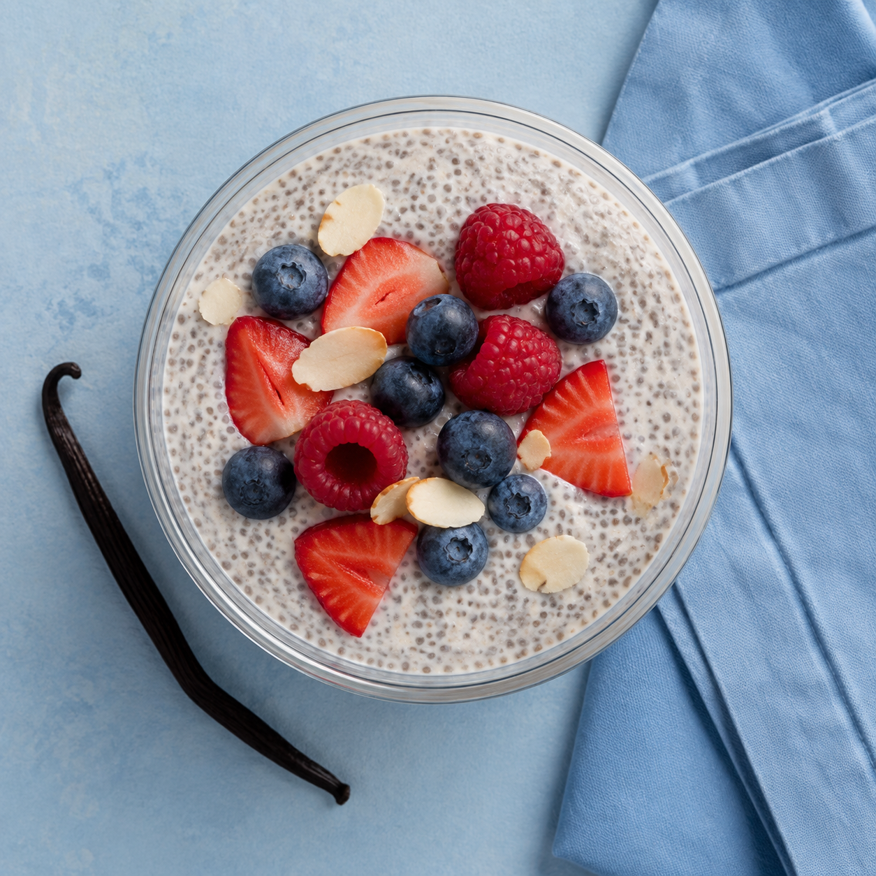 Chia pudding à la vanille